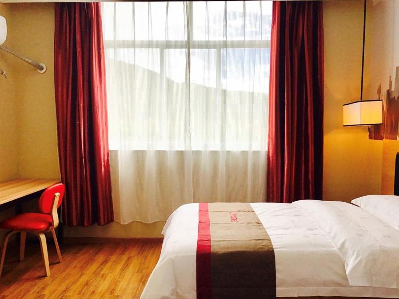 Thank Inn Chain Hotel tibet shigatse angren county government Ngamring Buitenkant foto